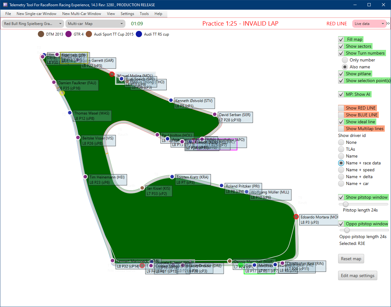 Telemetry Tool - Map